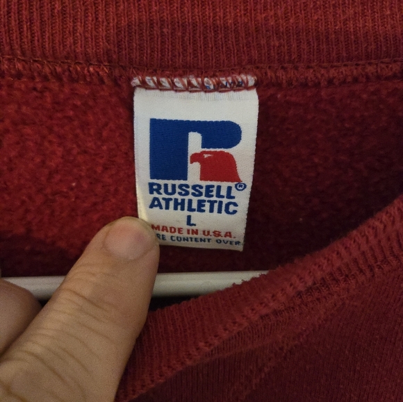 Vintage Russell NCAA FSU Florida State Seminoles Sweatshirt Mens Large College - Picture 5 of 11